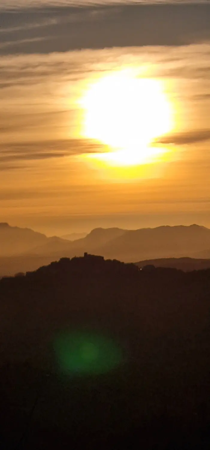 Sonnenuntergang Torroja von Cal Viola