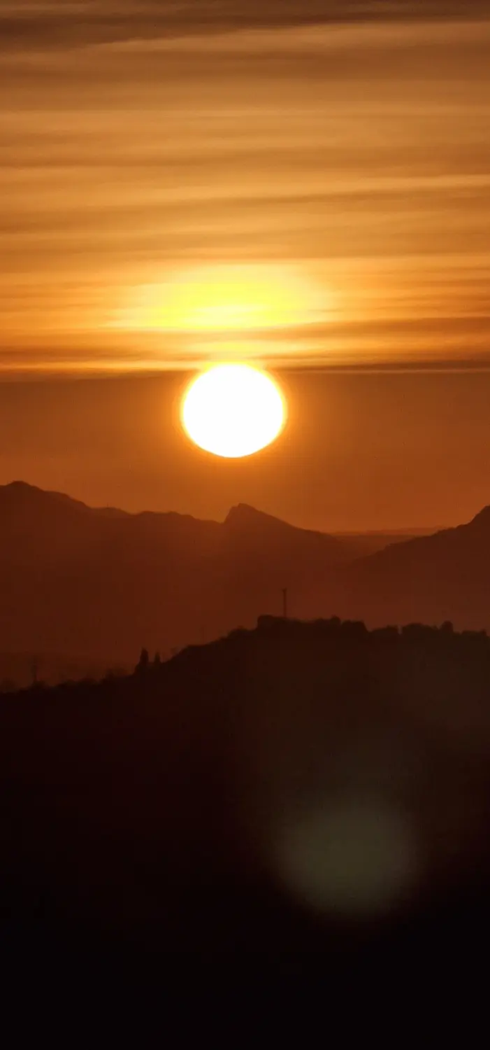 Sonnenuntergang Torroja von Cal Viola